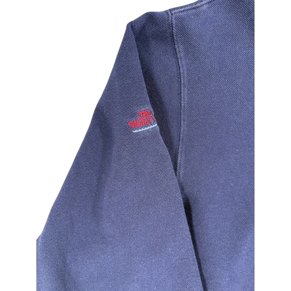 Polo‎ Golf Ralph Lauren Mens XL V-Neck Sweatshirt Navy Blue Embroidered Crest